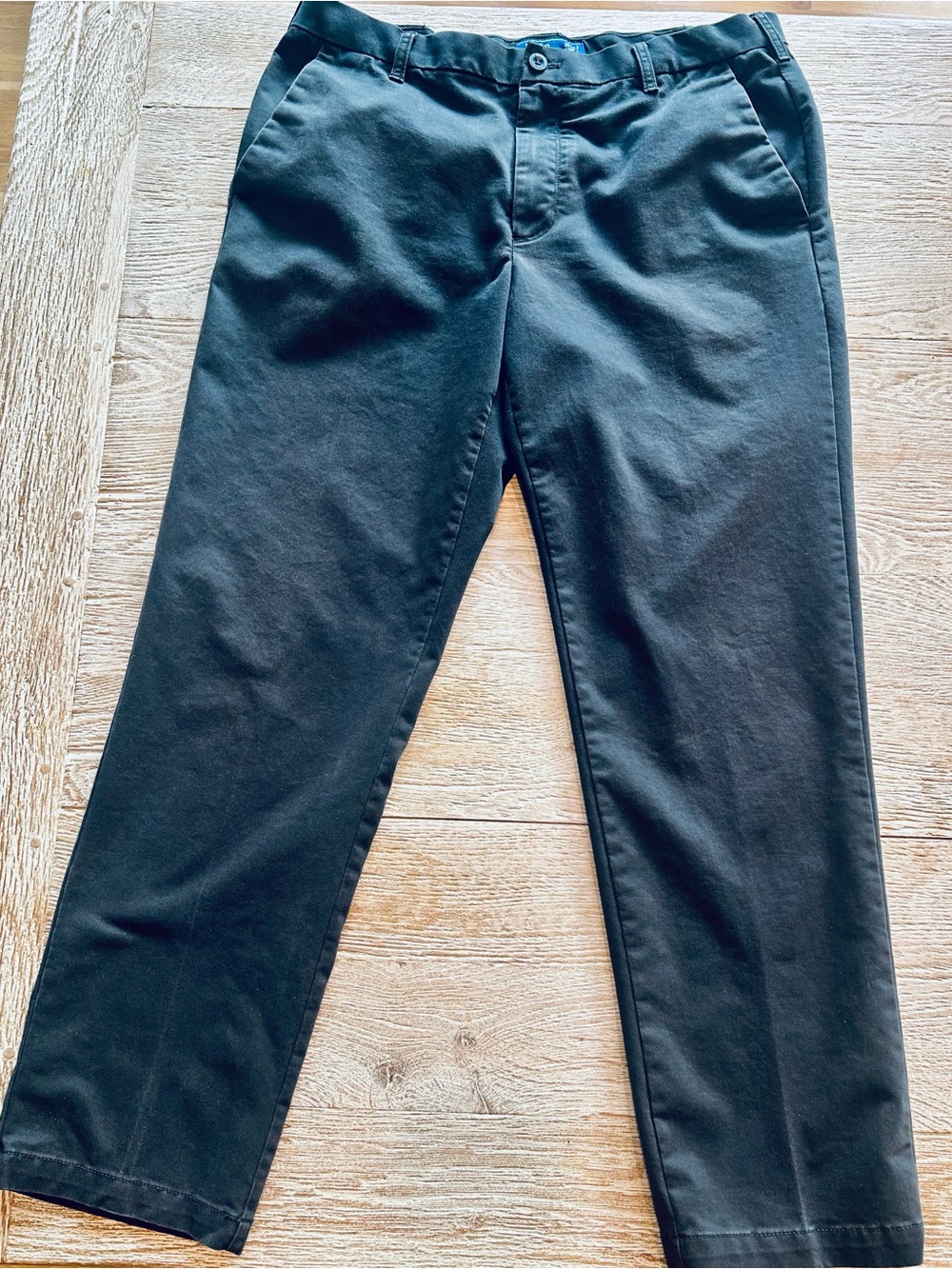 Izod Men's Black Straight-Leg Jeans